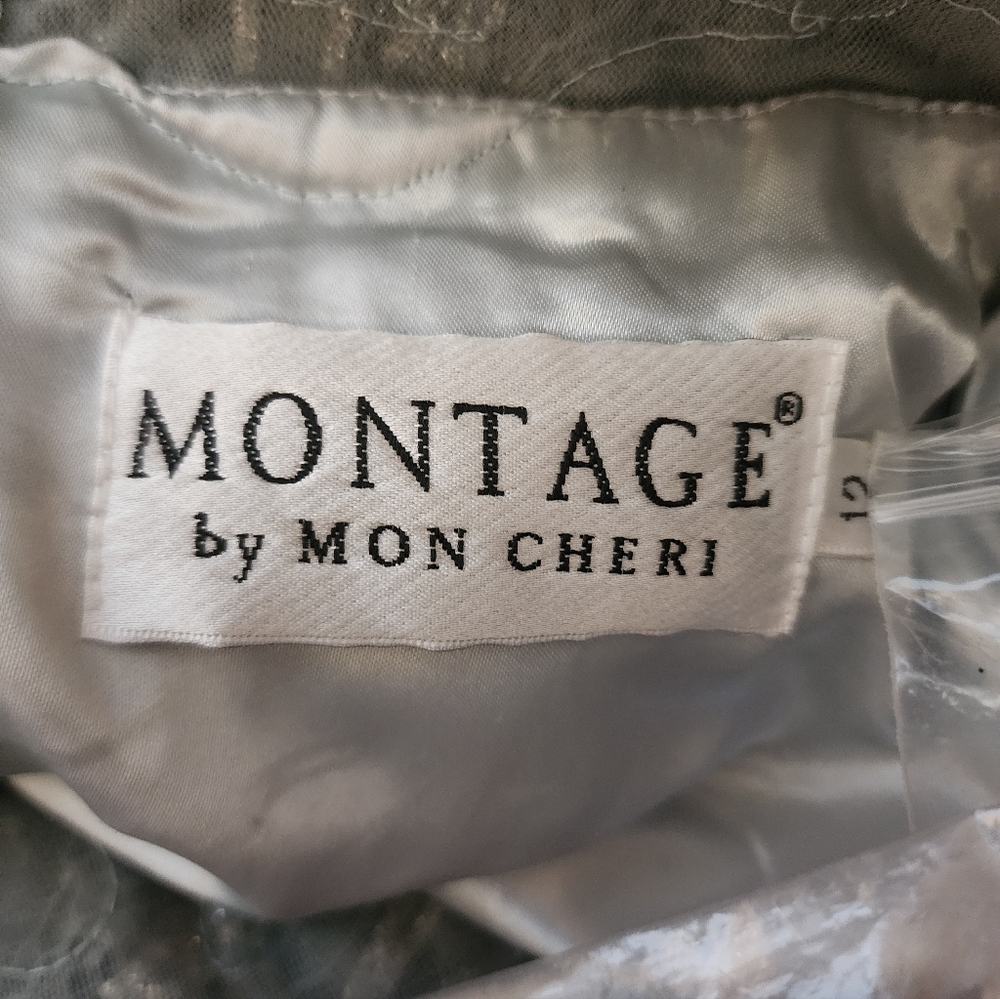 Size 12 - Montage By Mon Cheri Long Dress MSRP $850 - Picture 11 of 15